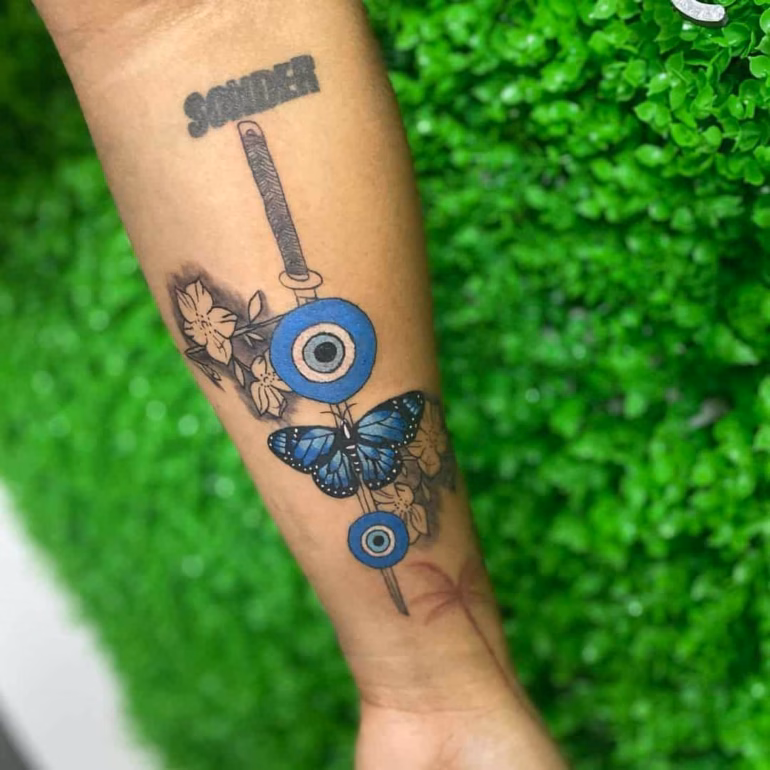 Significado de tatuagens de olho grego
