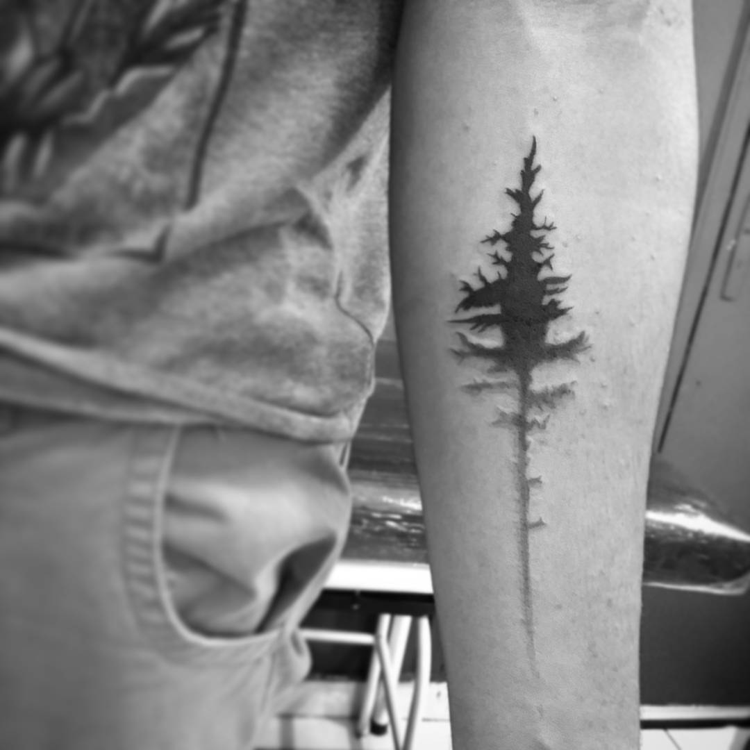 47 Best Pine Tree Tattoos Design And Ideas