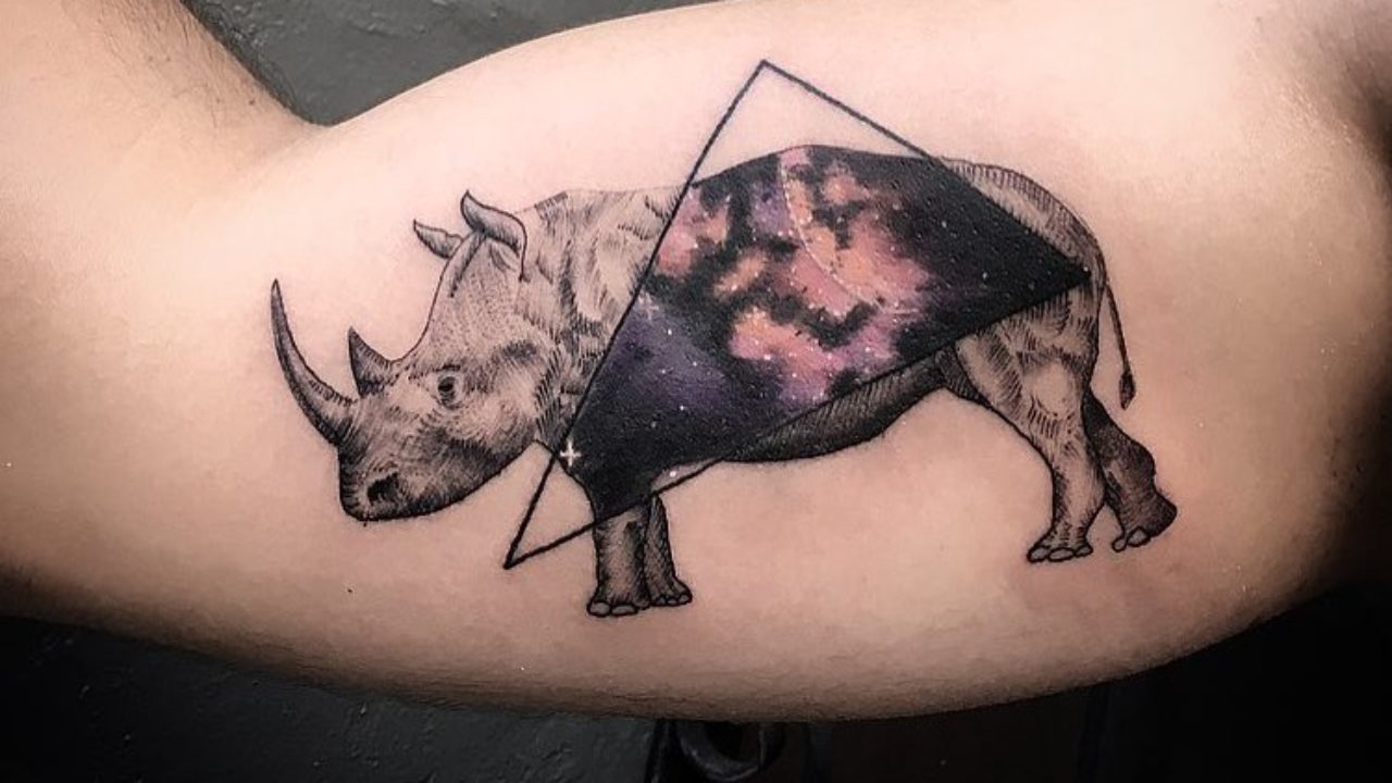 Rhino Tattoos Images and Design Ideas  TattooList