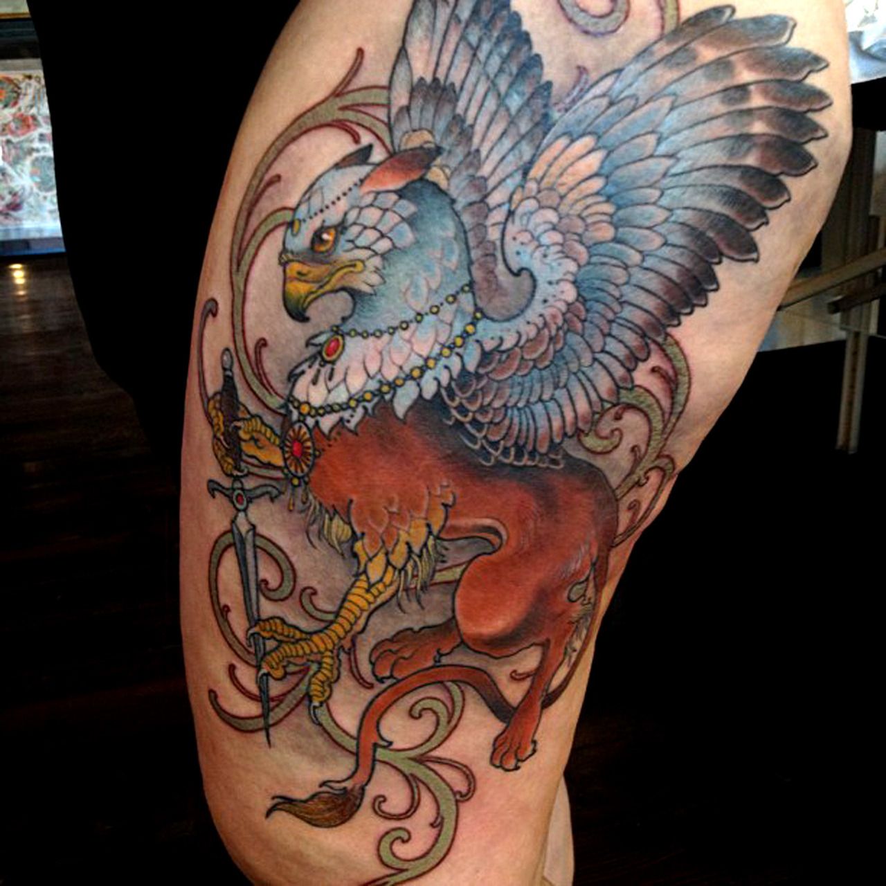 Tribal Griffin Tattoo Design  Fans Share