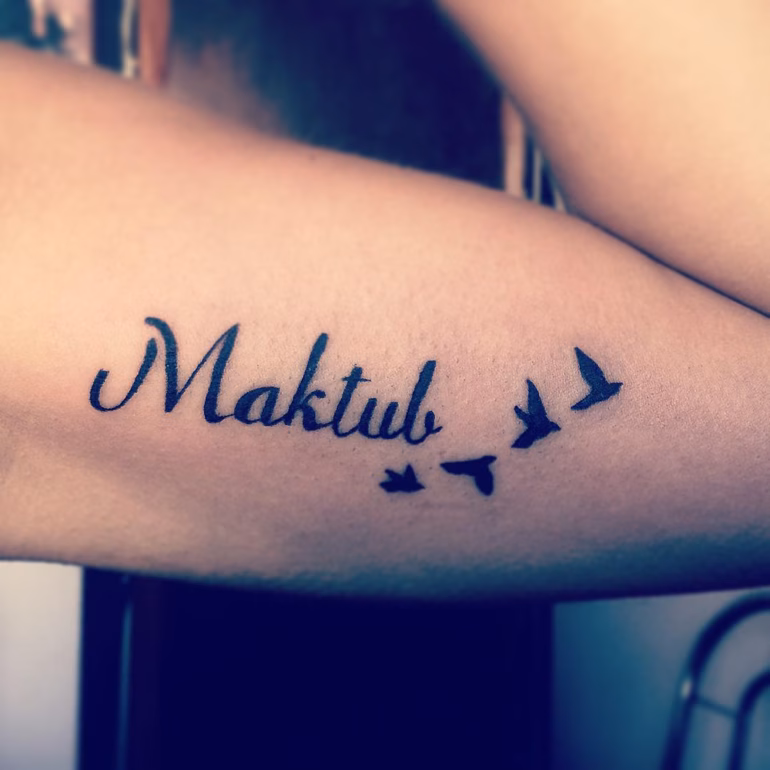 Significado de Tatuagens de Maktub