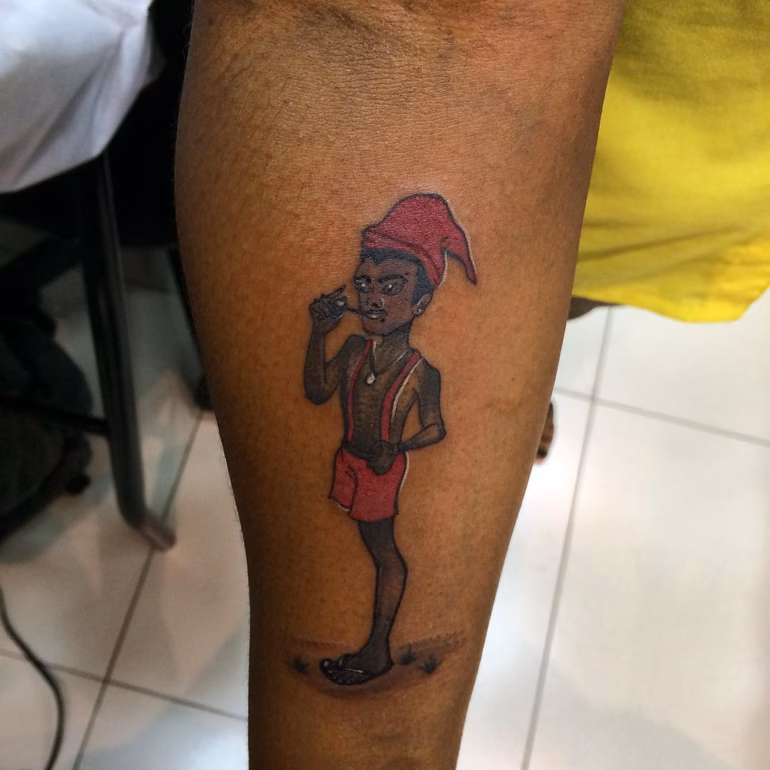 Significado de Tatuagens de Saci-pererê
