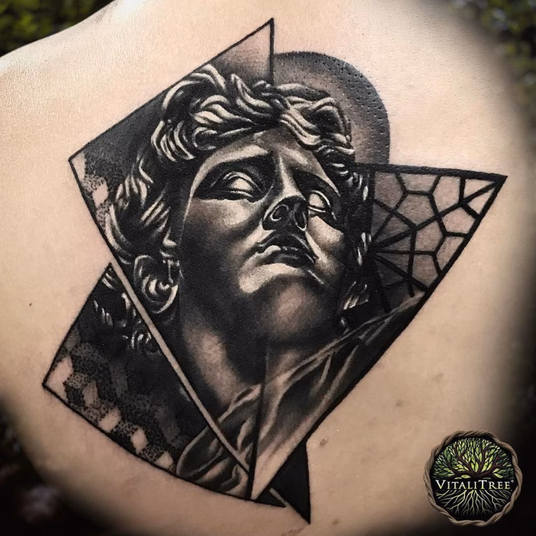 Significado de Tatuagens de Apolo (deus grego)