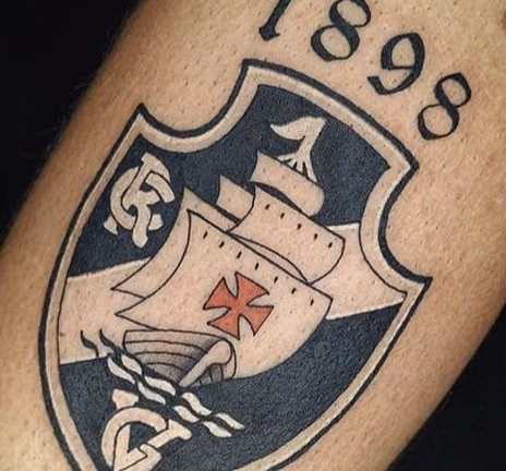 Tatuagens do símbolo do Vasco