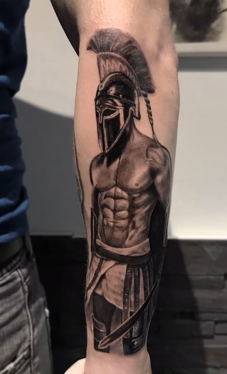 Significado de Tatuagens de Aquiles
