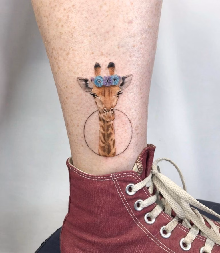 Significado de Tatuagem de Girafas