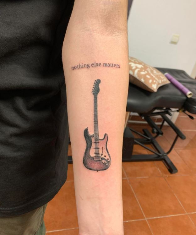 Meaning of guitar and viol tattoos | BlendUp