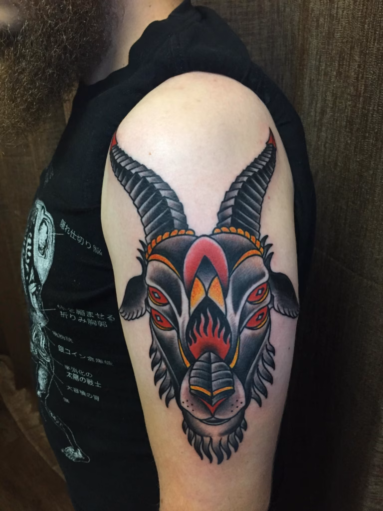 Significado de Tatuagens de Bode