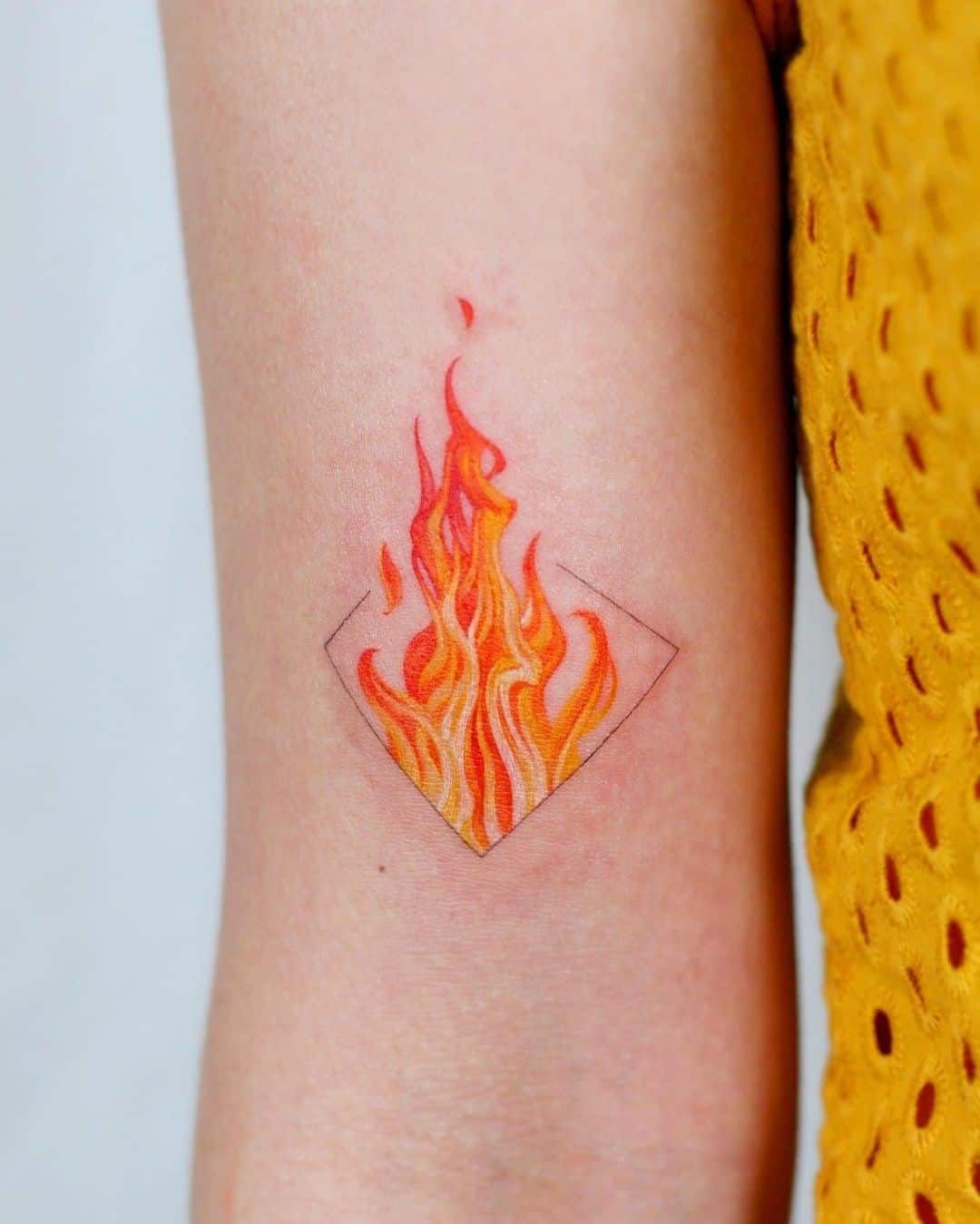 Significado de Tatuagens de Fogo e Fogueira, Significados de Tatuagens