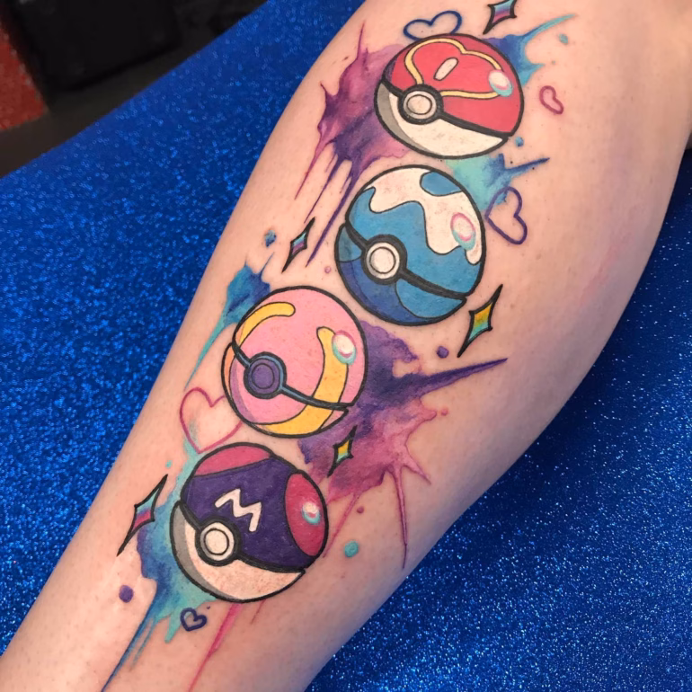 Tatuagens de Pokémon