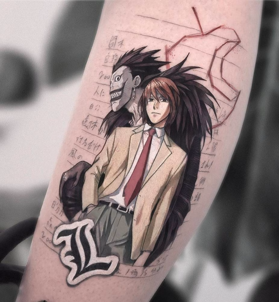 Tatuagens do Death Note