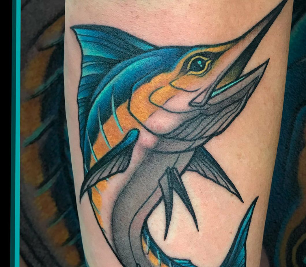 60 Marlin Tattoo Designs for Men [2024 Inspiration Guide]