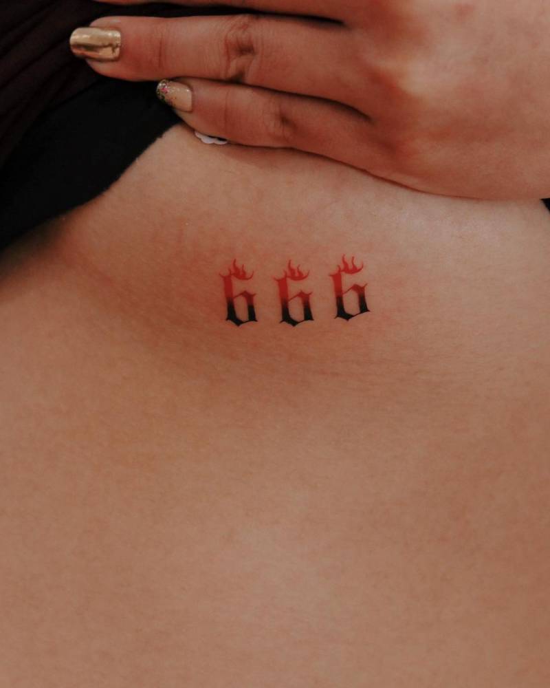 666 | Tattoo-Bedeutungen | BlendUp