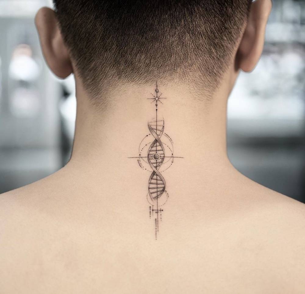 81 Cool Chemistry Tattoos for Men 2023 Inspiration Guide