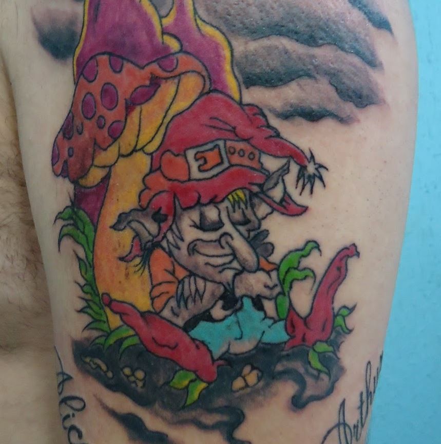 10 ideias de Gnomo e Duendes  desenhos para tatuagem, desenho tatuagem,  tatuagem de duende