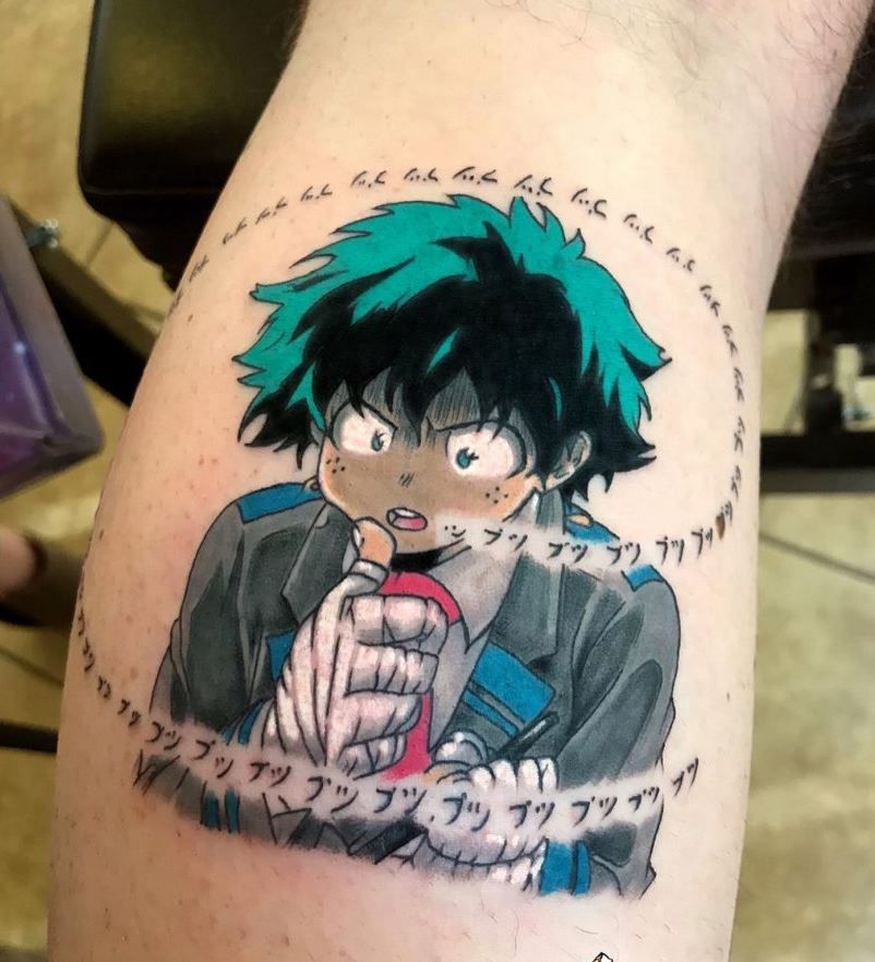 My Hero Academia sleeve concepts from  Necropolis Tattoo  Facebook