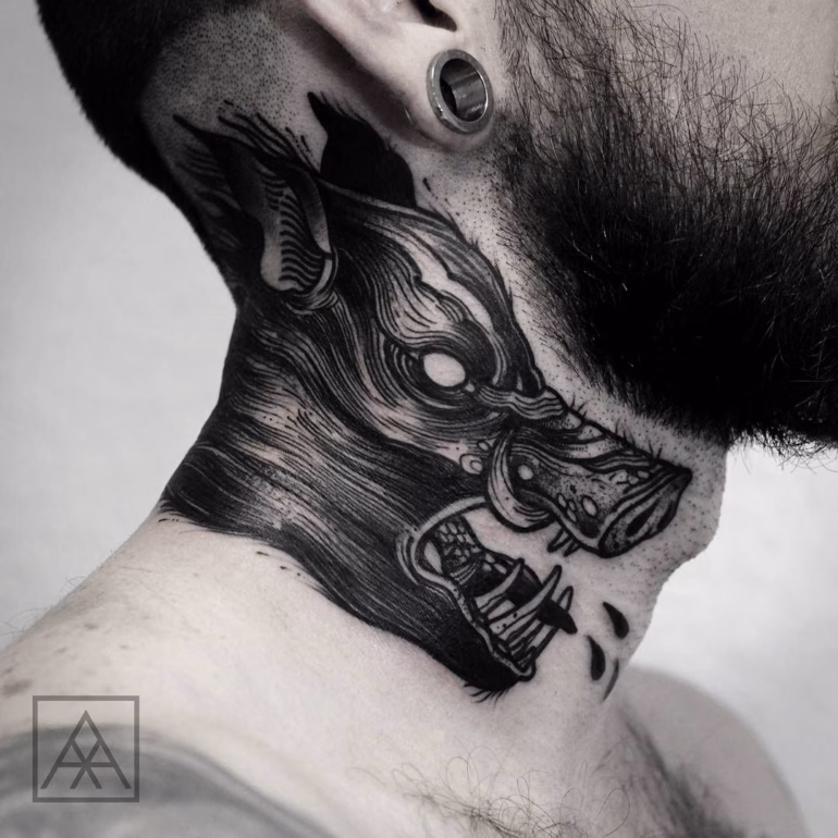 Significado de Tatuagens de Javali ou Porco