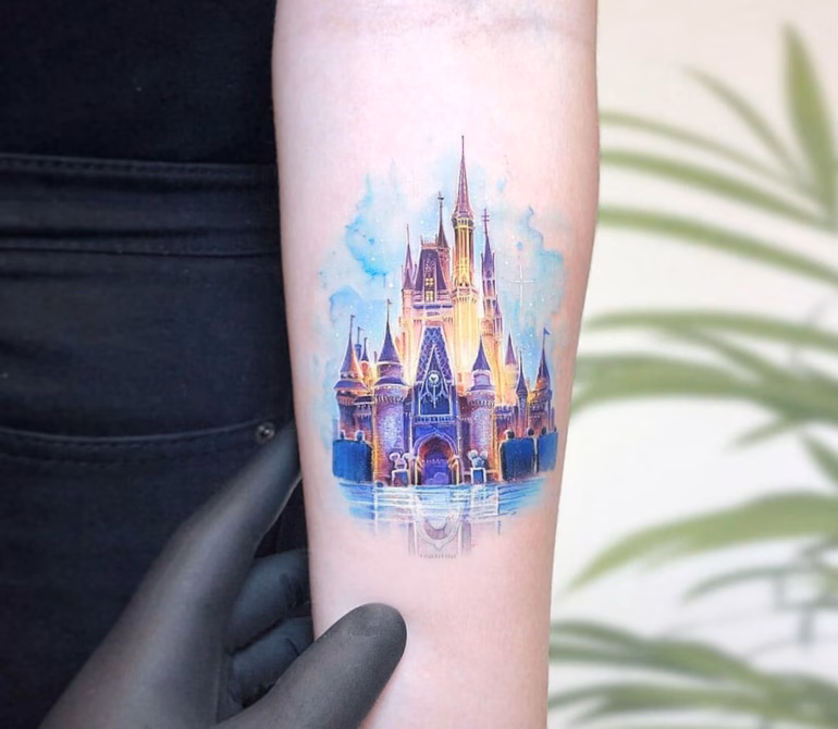 Significado de Tatuagens de Castelos