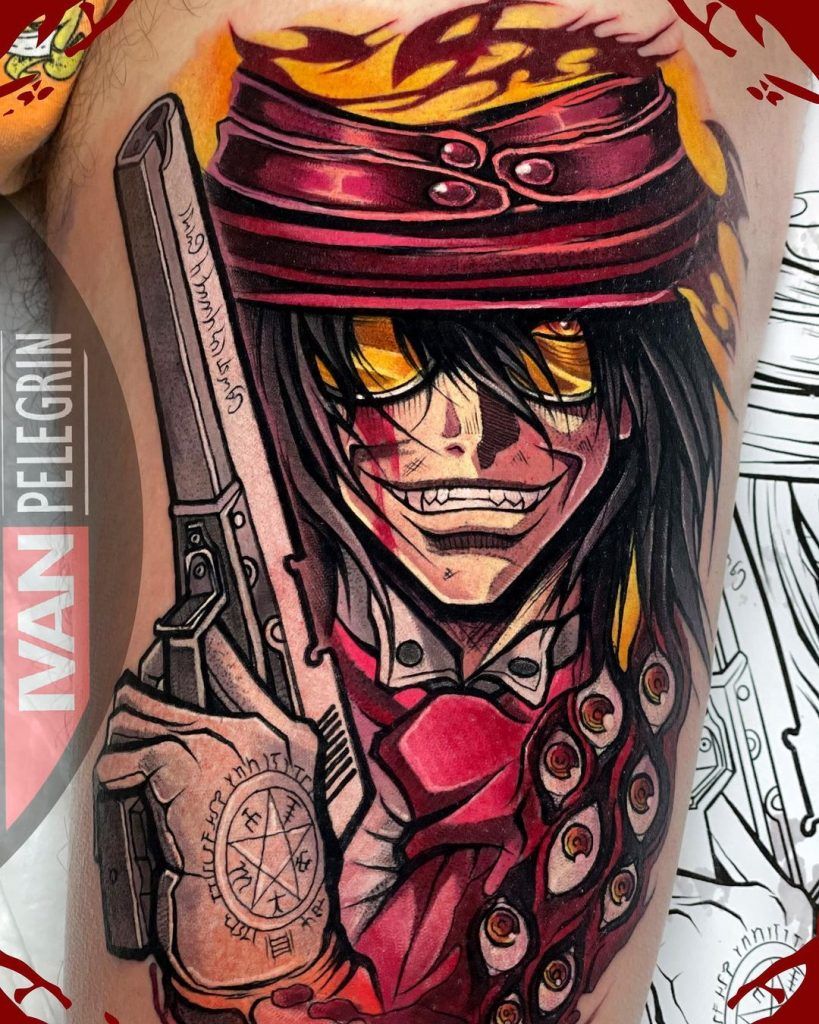 Elden Lord Metal Kat na Twitterze I couldnt be happier with this tattoo  Alucard bestcard alucard hellsing tattoo httpstcohuRQopwxv7   Twitter