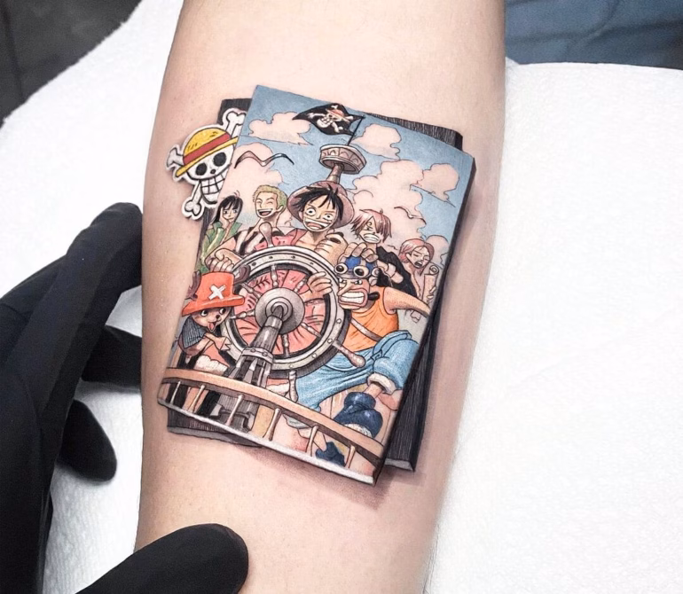 Tatuagens do One Piece
