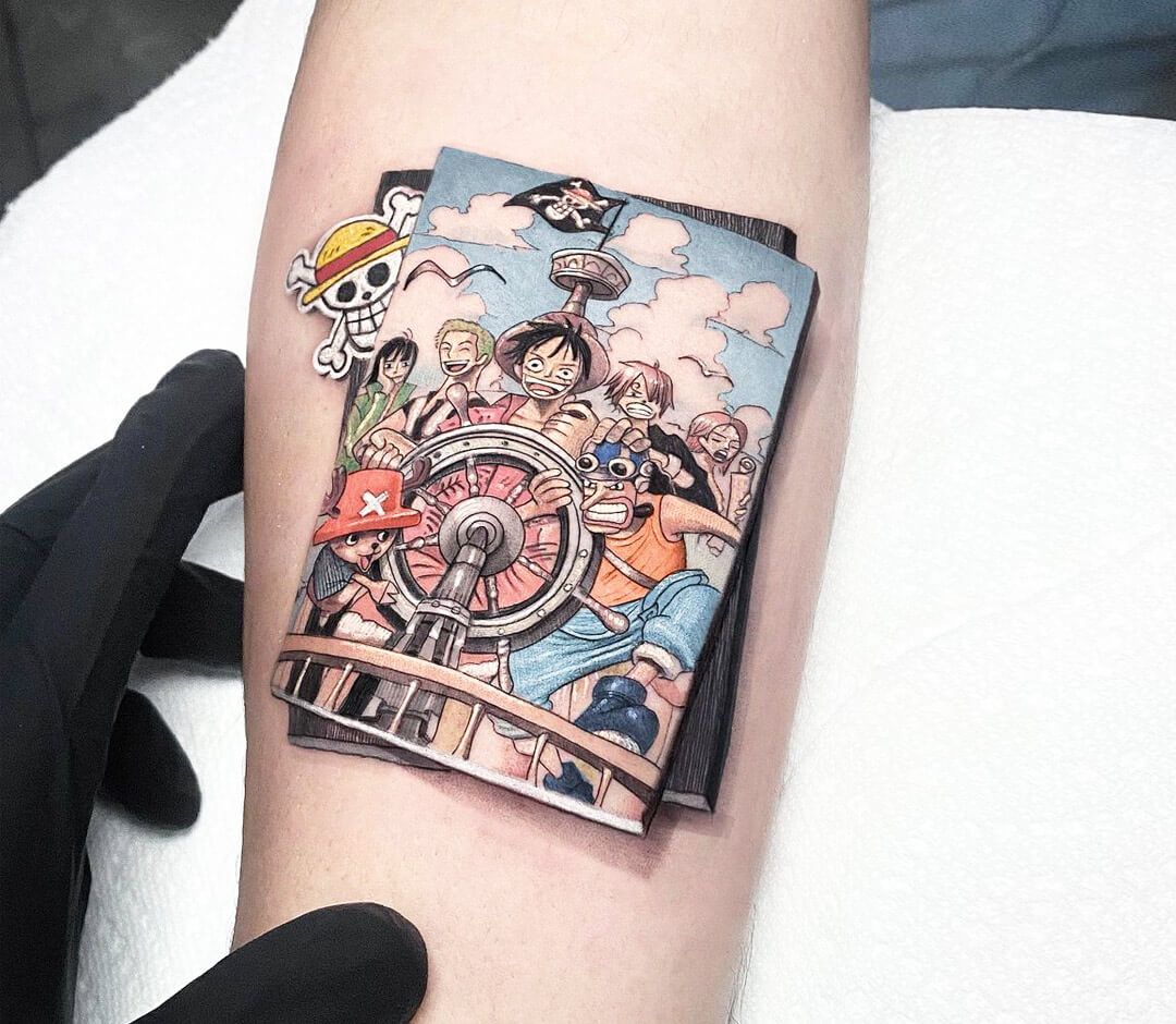 Tatuagens de One Piece - Amo Tatuagem