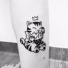 Tatuagens Minimalistas Divertidas por Chantal Frontale