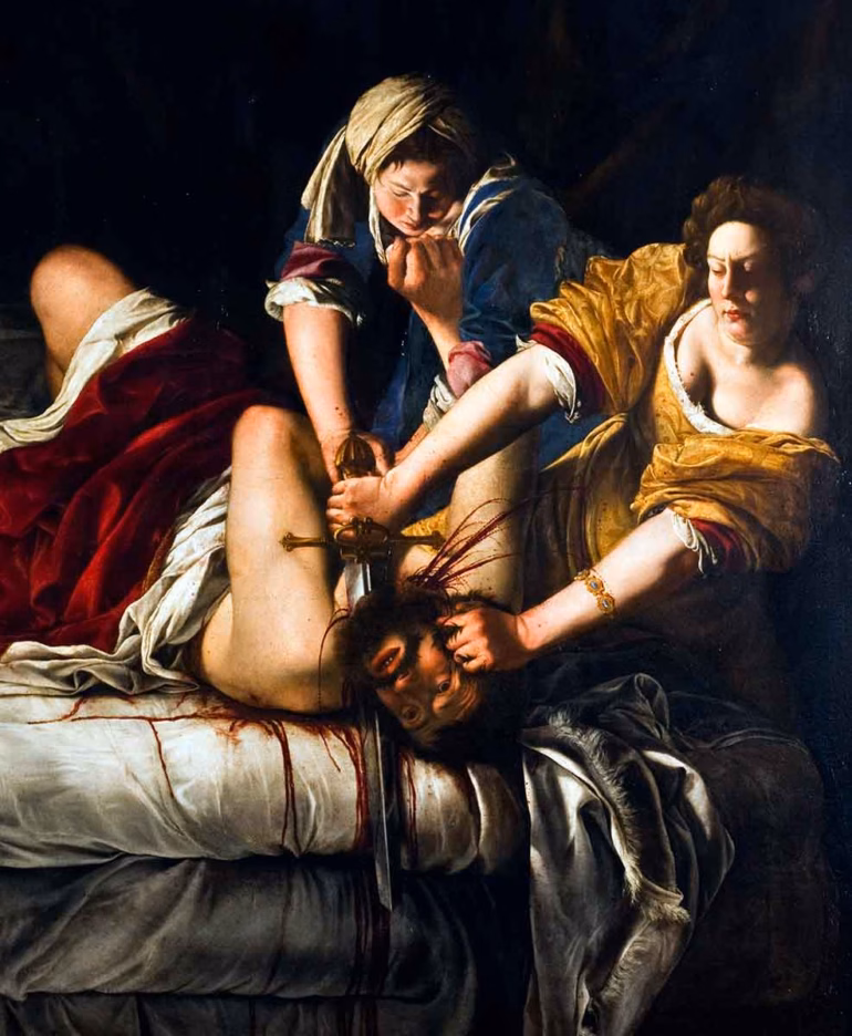 A História de Judite e Holofernes: Uma Análise das Obras de Artemisia Gentileschi e Michelangelo Caravaggio